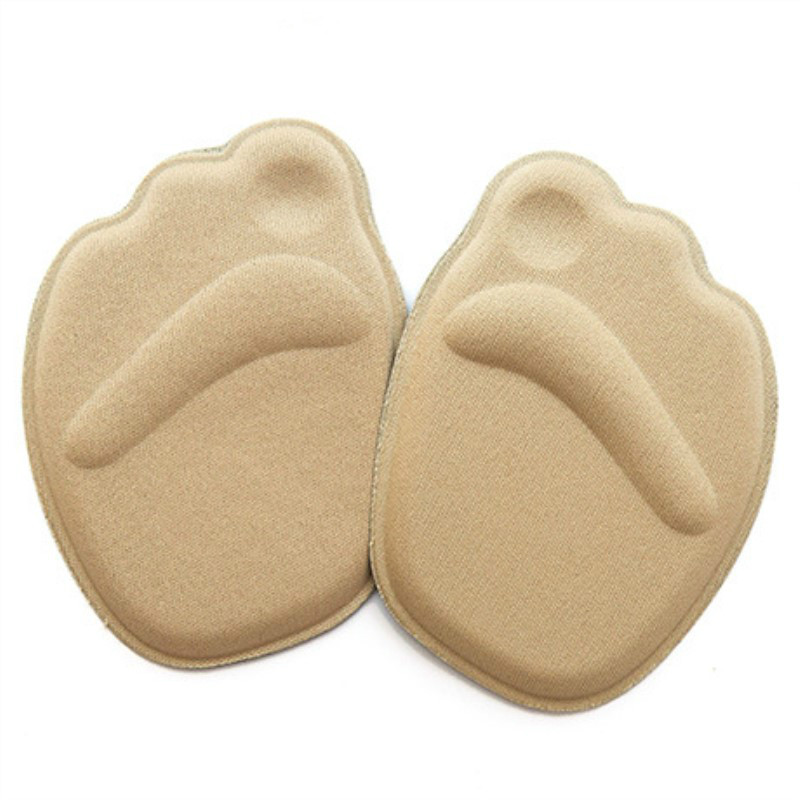 1 Pair Useful Sole High Heel Foot Cushions Forefoot Anti-Slip Insole Breathable Shoes Women Protection Foot Pad Supports Inserts