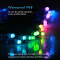 50pcs 12mm WS2811 IC RGB Full Color Pixels USB LED Module light WiFi bluetooth digital Addressable 5V Waterproof String lamp