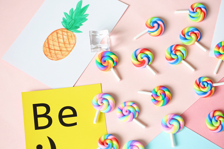 Mini Photography Props Colorful Cream Sugar Rainbow Lollipop INS Photo Studio Accessories DIY Decorations estudio fotografico