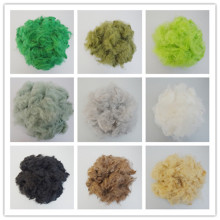 1.4D dope dyed psf polyester fiber spinning