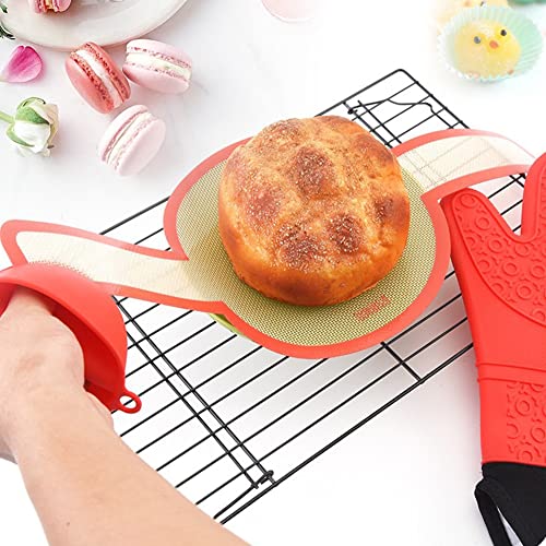 New design silicone pastry mat with long handles