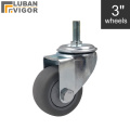 3 inch ,TPE High elastic casters Universal wheel/casters,mute, shock absorption,Wearable,For Hospital trolley,Industrial casters
