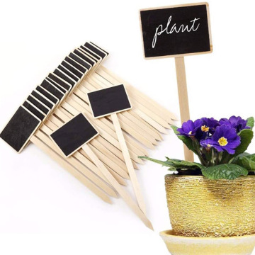 20pcs Mini Chalkboard Blackboard with Stand Wedding Place Card Pizarra Note Board Slates for Restaurant Party Home Garden