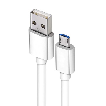 2.0 USB to Micro USB Cable White,Android Charger Cable Fast Charge,USB Micro Cable for Samsung Galaxy 7 S7 S6 Edge Kindle Fire