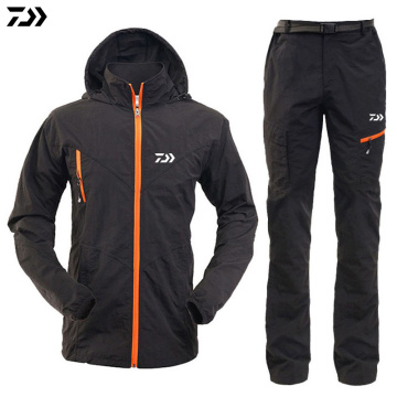 Jacket Breathable Fishing Clothing Waterproof Sun UV Protection Outdoor Fishing Wear Pants Fishing Suit Men Fishing Jacket