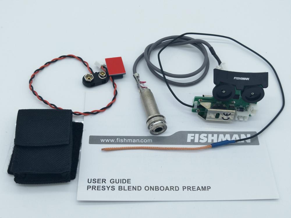 FISHMAN SON-GT2 Piezo Pickup Beat Guitar Parts Accessories New