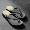 Hotmarzz Women High Heel Platform Flip Flops Wedges Slippers Ladies Summer Sandals