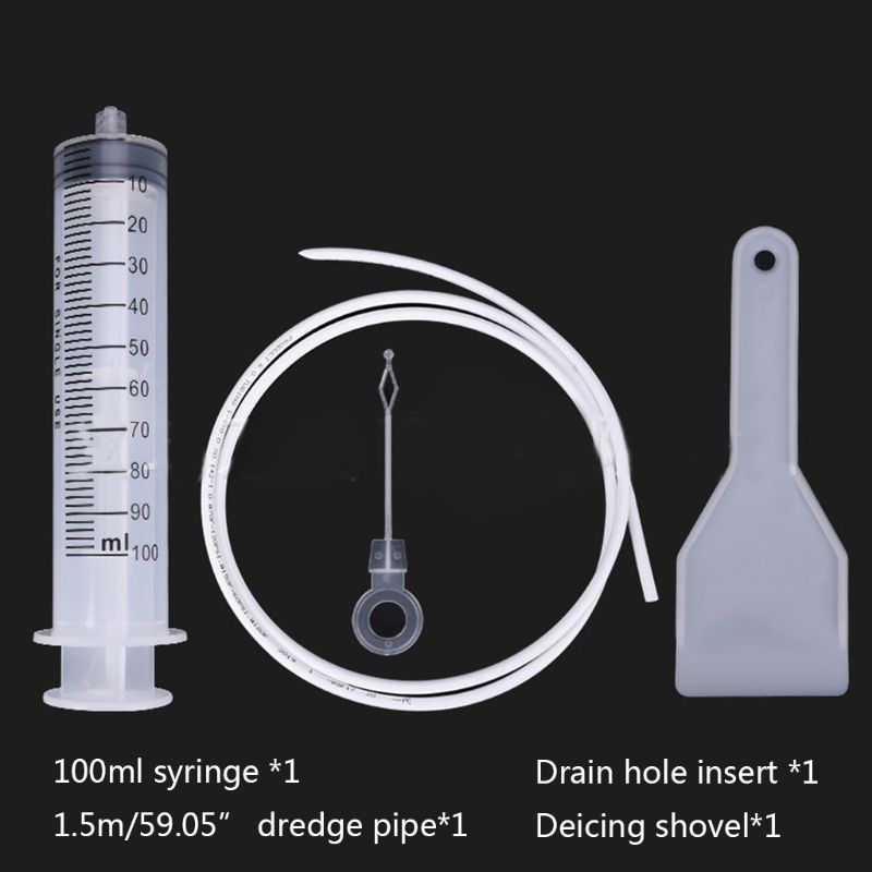 Radiator Drain Hole Remover Cleaning Refrigerator Drain Hole Reusable for Refrigerators, Freezers and Wine Cabinets Included