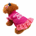 Pet Clothes Summer Pet Puppy Small Dog Cat Pet Dress Apparel Clothes Fly Ruffles Sleeve Dress Dog Clothes Cute Summer May 9