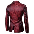 Men Slim Fit Office Blazers Jacket Suit Fashion Solid Mens Suit Jacket Wedding Dress Coat Casual Business Male Suit Coat2020#J
