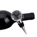 Bar Tools Wine Stoppers Round Crystal Glass Ball Vacuum Seal Wine Stopper Home Wine Collection Red Wine Bottle Stopper