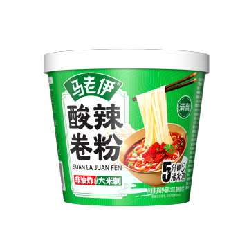 MaLaoyi Sour and Spicy Rice Noodle Roll Cup