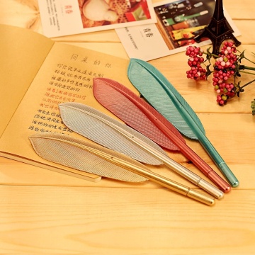 40PCS/Set Feather Gel Pens 0.5mm Creative Kawaii Cute Neutral Pen Ink Pen Gift School Office Writing Supplies Stationery