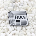 Fake Pin Fake News Brooches Funny Badges Brooches Lapel Pins