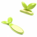 Toilet Lid Lifting Device Green Leaves Toilet Cover Lifting Handle Bathroom Portable Sanitary Closestool Seat Cover Lifter