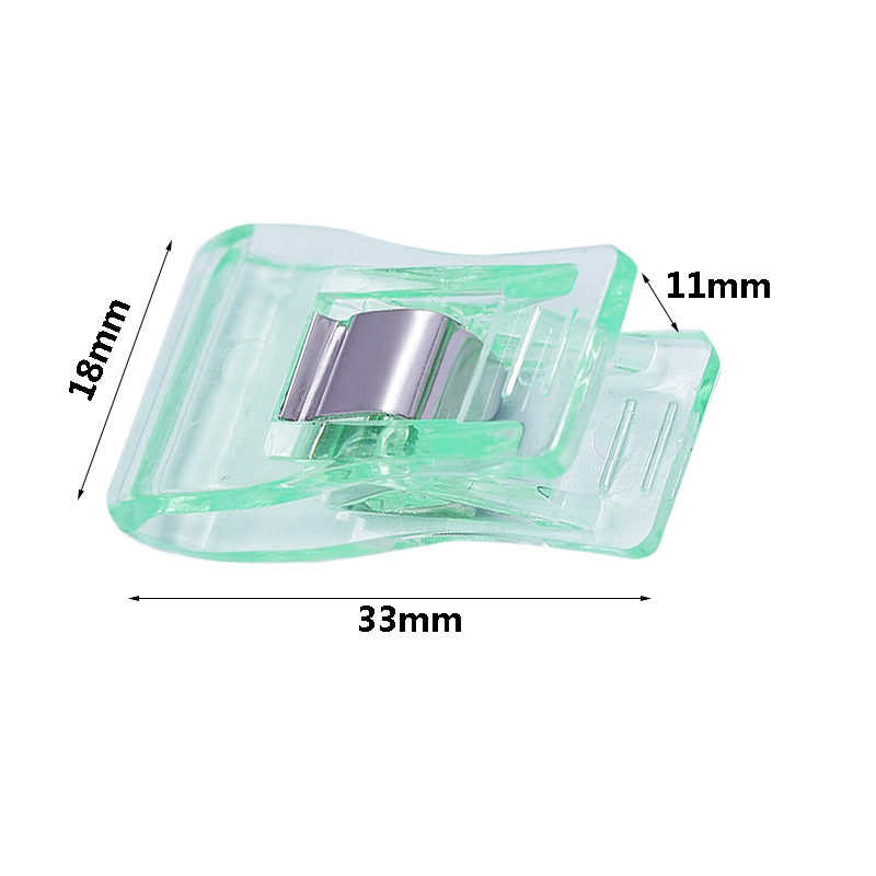 Sewing Craft Quilt Binding Plastic Clips Holder for Fabric Quilting Craft Sewing Knitting Garment Clips 48/100/120pcs with Box