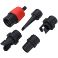 4 Nozzles Sup Pump Adapter Inflatable Boat Air Valve Adapters Stand up Paddle Board Kayak Surfing Accessories
