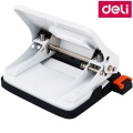 Deli 0141 Office Desk 2-Hole punch 6mm hole punch capacity 15pages 80g papers two hole documents punch