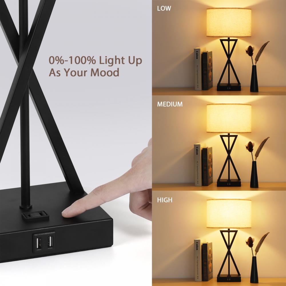 Touch Lamp With Usb Port