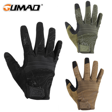 Men Shooting Gloves Military Army Mitten Tactical Full Finger Glove Touch Screen Light Breathable Cycling Airsoft Paintball 2020