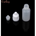 OutTop 50PCS 5ml/10ml/15ml/20ML/30ML/50ML Empty Plastic Squeezable Dropper Bottles Eye Liquid Dropper Refillable Bottles 18mar29