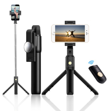 Wireless Selfie Stick Phone Tripod Extendable Monopod Bluetooth Remote Shutter for iPhone 11 X Samsung S20 Huawei Smartphone