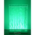 GHY Factory Direct 4' Wide x 6' Tall Full Color LED Lighting Bubble Wall Floor Panel Display Fountain for Commercial or Resident