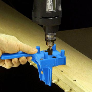 41pcs/set Handheld Woodworking Dowel Jig Guide For 6 8 10mm Drill Bits