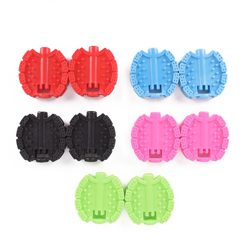 1 Pair Bicycle Pedal Children Bike Tricycle Replacement Non Slip Replacement Pedal Bicycle Accessories 5 Colors High Quality