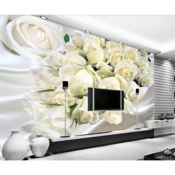 beibehang Custom wallpaper 3d photo mural fashion fantasy beautiful roses simple sofa bed background wall paper papel de parede