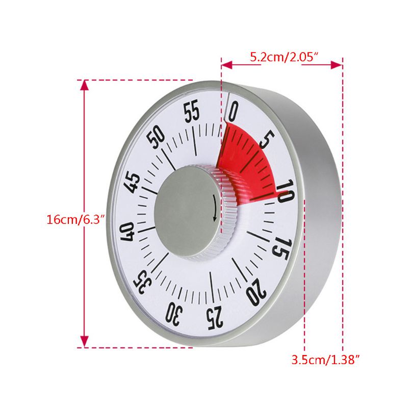 Classroom Classroom Countdown visual Timer,Quiet Counting, Dual Magnet, Ideal For Classroom Teaching Homework Houseworks Cooking