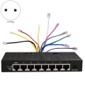 8 Port Gigabit Network Switch 1000Mbps Gigabit Ethernet Network Switch Lan Hub Ethernet Smart Switcher EU Plug