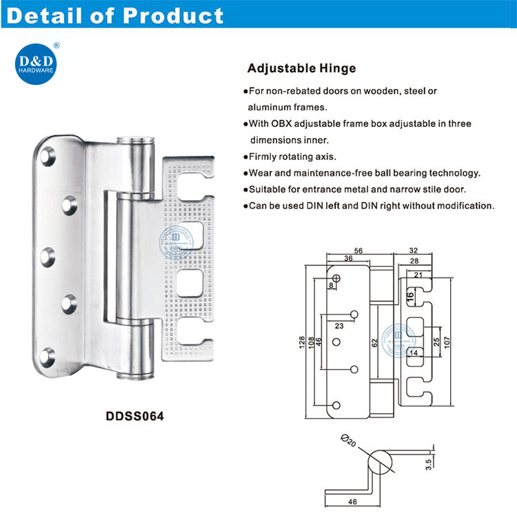 stainless steel hinge