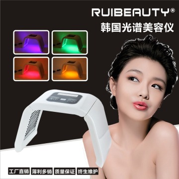 Free shipping 4 Color LED Photon Therapy Machine LED Facial Mask Anti Acne Wrinkle Removal Skin Rejuvenation Therapy Beauty