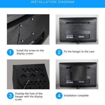 Power Supply Home Office Host Enclosure HTPC Computer Case PC Chassis Mini ITX Dropship