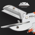 AIRAJ 45 to 135 Degree Angle Shear, PVC PE PPR Plastic Beveled Hand Scissors, New / Old Non-multifunctional Miter Cutter Tool