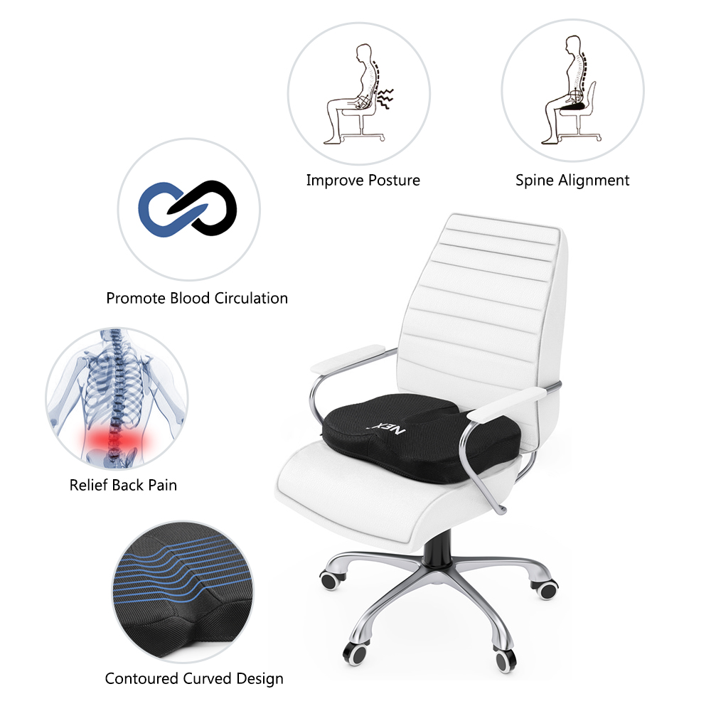 Memory Foam Office Chair Cushion