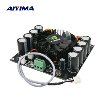 Aiyima TDA8954TH Mono Digital Audio Amplifier Board 420W High Power Class AD AMP Amplificador Dual AC24V