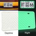 Luminous Silicone for North America License Plate Frame Scratch-Resistant Rust-Proof Car License Cover Cadre Silicone Holder