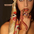 1pc New hot Glitter Flower Mehndi Henna Temporary Tattoo Stencil Sexy Women Hands Body Art Kit Waterproof Tasty Tattoo Template