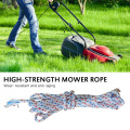 Durable Recoil Starter Rope and Starter Handle Pull Cord for garden Grass Trimmer Chainsaws Lawn Mower Fittings 3.5mm Diameter