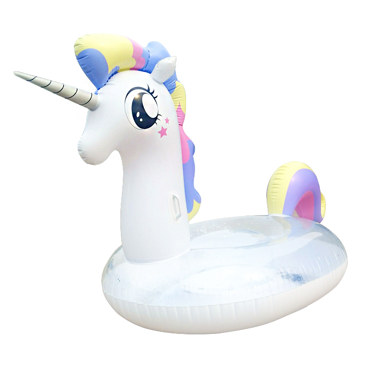 Unicorn ride-on pool float mat inflatable ride-on