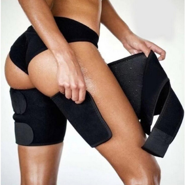 Slimming Leg Shaper Sauna Sweat Thigh Trimmers Warmer Slender Shaping Legs Belt Fat Burning Wraps Thermo Neoprene Compress Belt