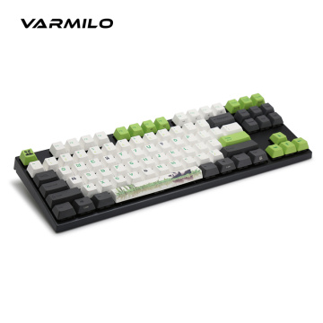 Varmilo VA68M MIYA PRO Panda Wired Mechanical Keyboard MY68NR1W/LLPaNDv-8 White LED Cherry MX Switch