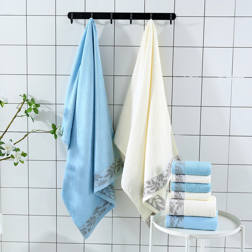 Pure Cotton A Class Bathroom Towels Men Women Absorbent Large Towel Home Quick-drying Thickening Towels Bath Towels Set