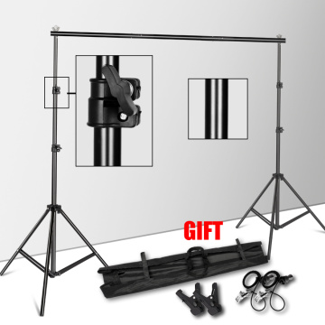 Background Stand Support System Photography Studio Background Holder with Carry Bag for Muslins Backdrops,Paper and Canvas