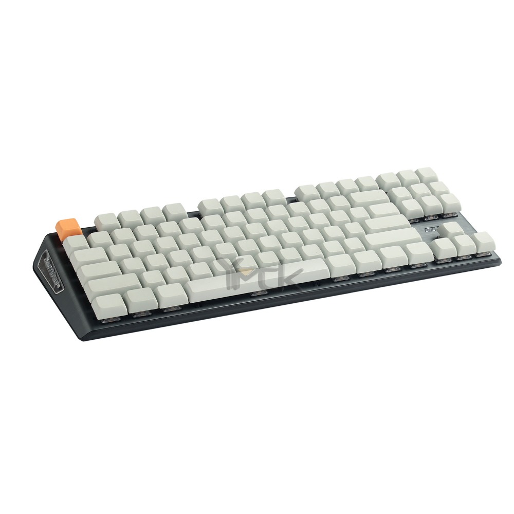 YMDK 61 87 104 Orange Gray XDA Full Keyset Similar to DSA For MX Mechanical Keyboard