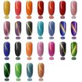 L.K.E.Magnet Nail Gel Polish 9D Cat Eye UV Gel Nail Polish Chameleon Magnetic Gel Varnishes Soak Off Enamel