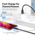 Vention USB Type C Cable for Huawei Samsung 3A Quick Charge 3.0 USB C Fast Charging Wire for Xiaomi 10 Pro USB Type-C Data Cable