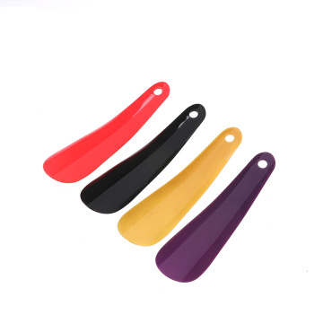 1pc/2Pcs Random Colorful Plastic Shoehorn Shoe Horns Spoon Shoes Accessories 16cm Professional Flexible Shoe Lifter